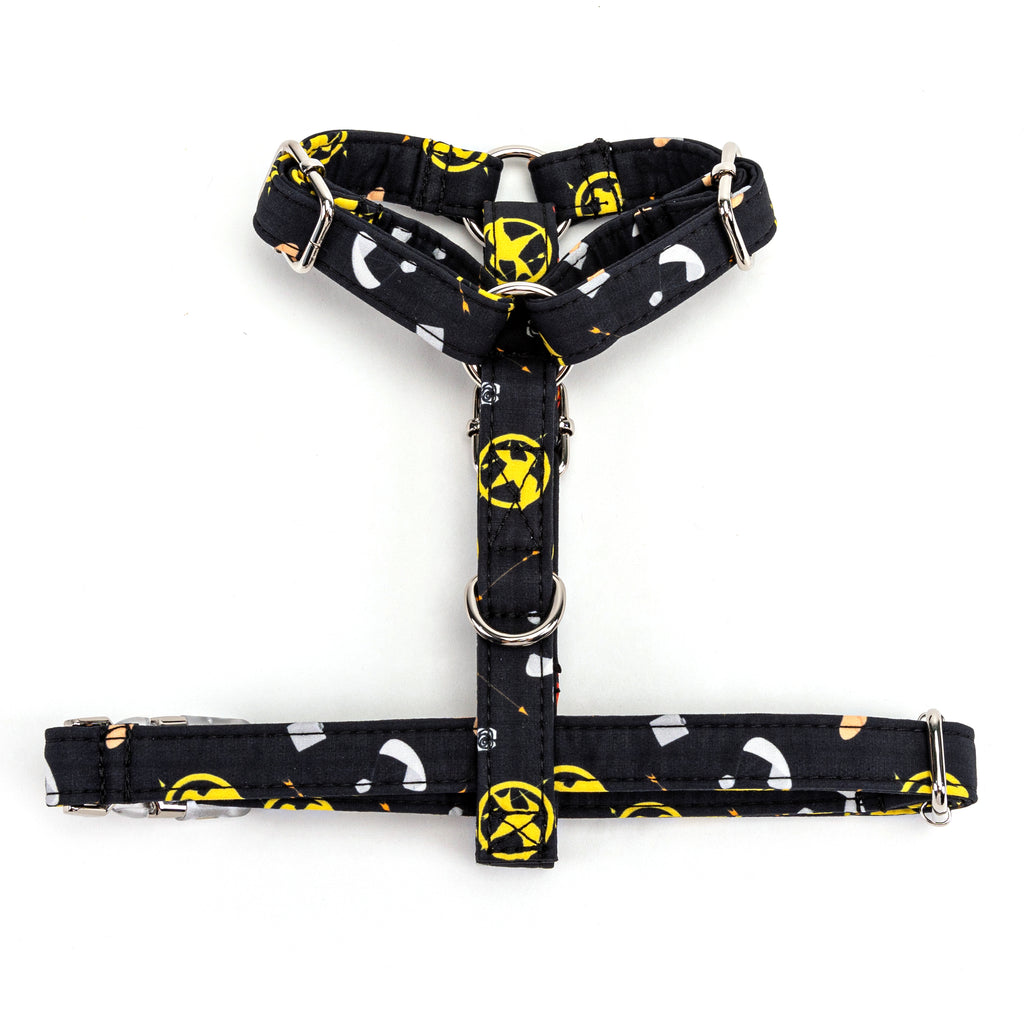 100% Cotton Adjustable No Pull Dog Harness  Hunger Games bottom