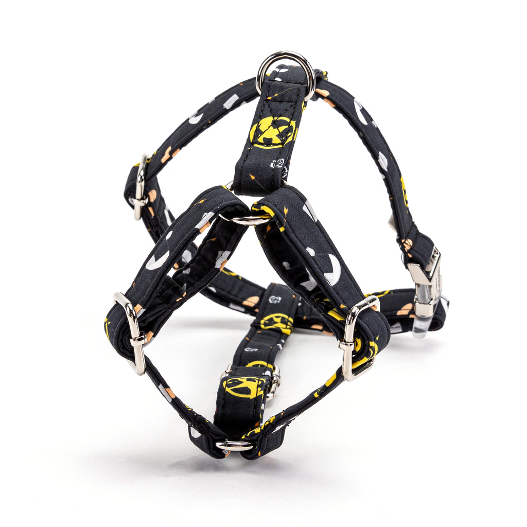 100% Cotton Adjustable No Pull Dog Harness  Hunger Games back
