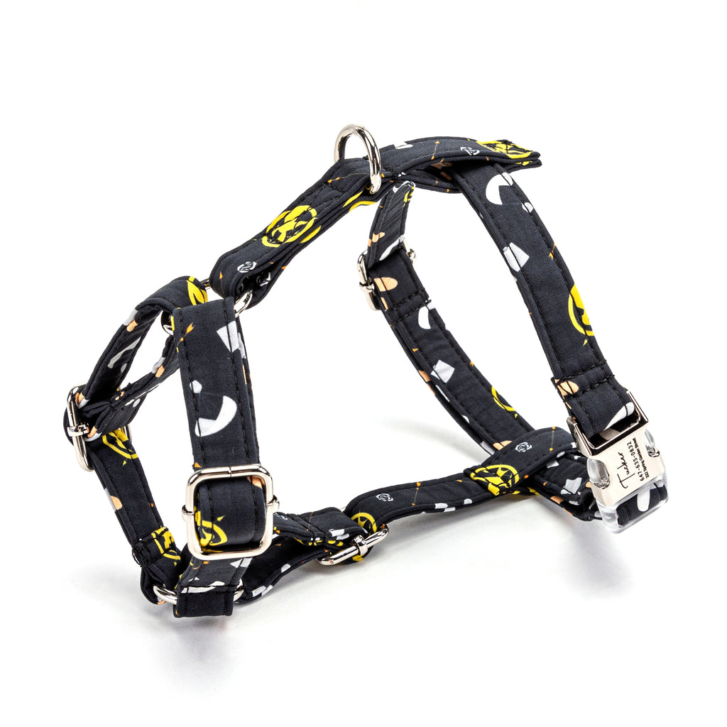 100% Cotton Adjustable No Pull Dog Harness  Hunger Games side