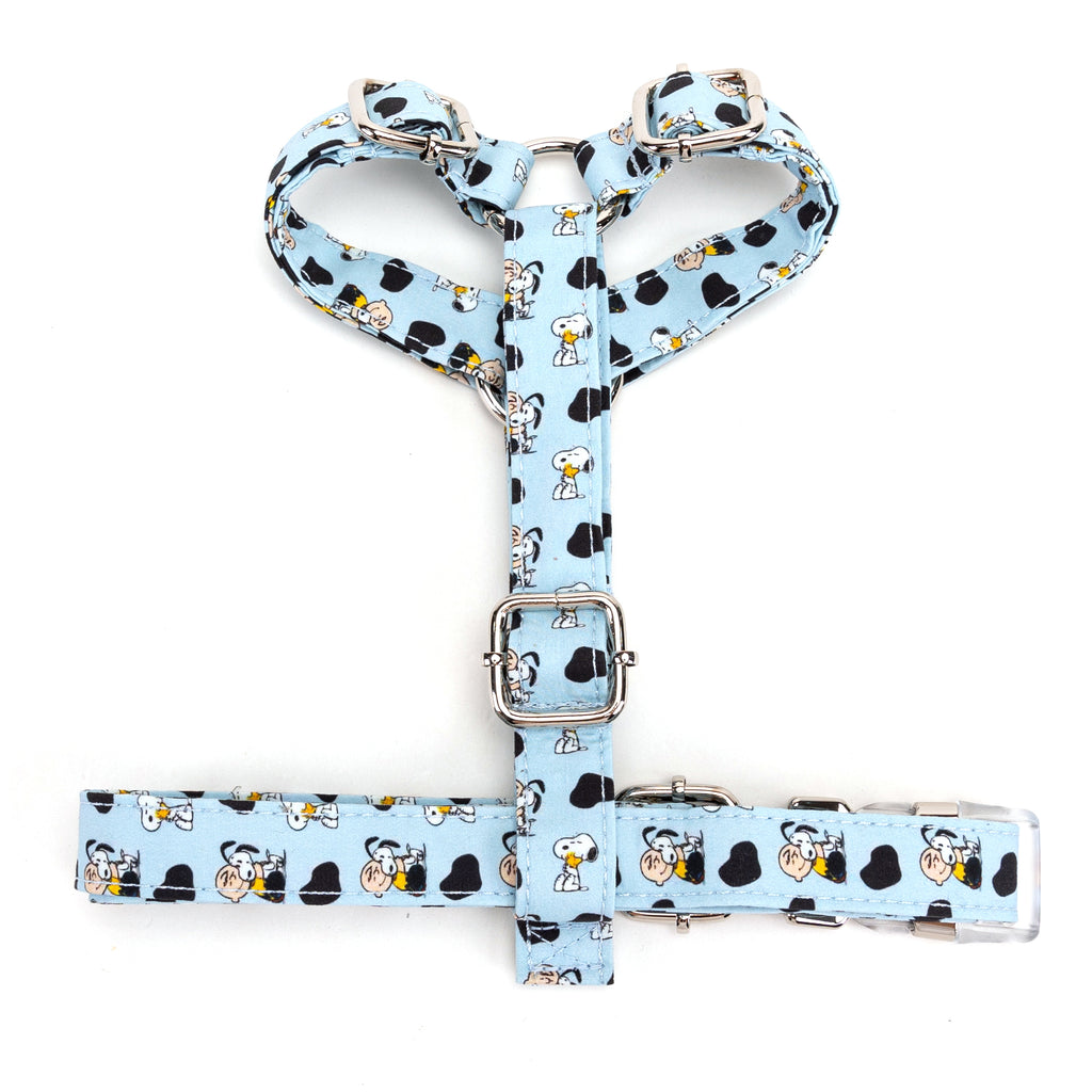 100% Cotton Adjustable No Pull Dog Harness Snoopy BOTTOM