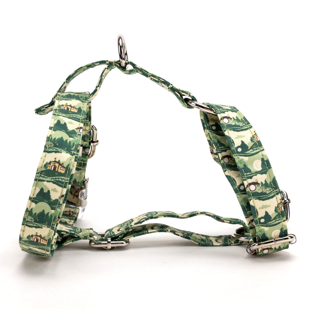 100% Cotton Adjustable No Pull Dog Harness The Shire LOTR MAIN