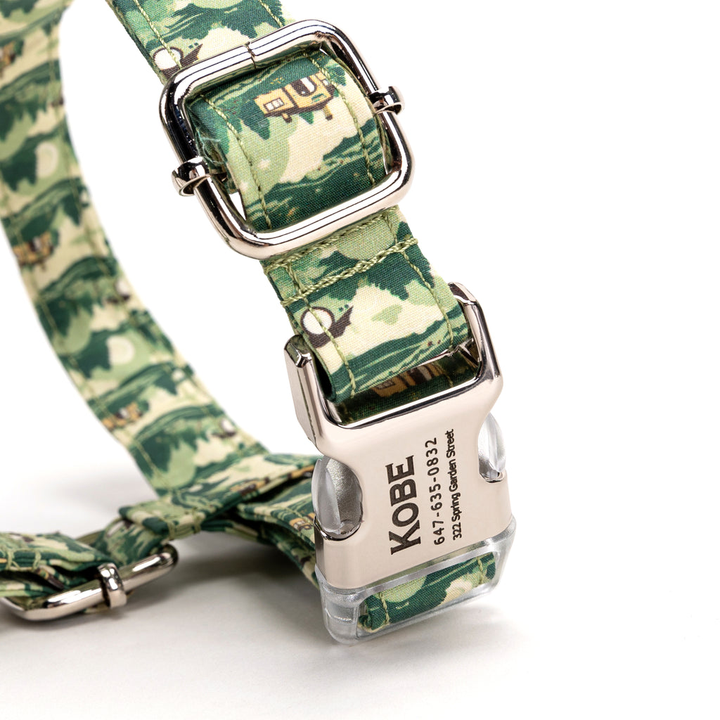 100% Cotton Adjustable No Pull Dog Harness The Shire LOTR BUCKLE