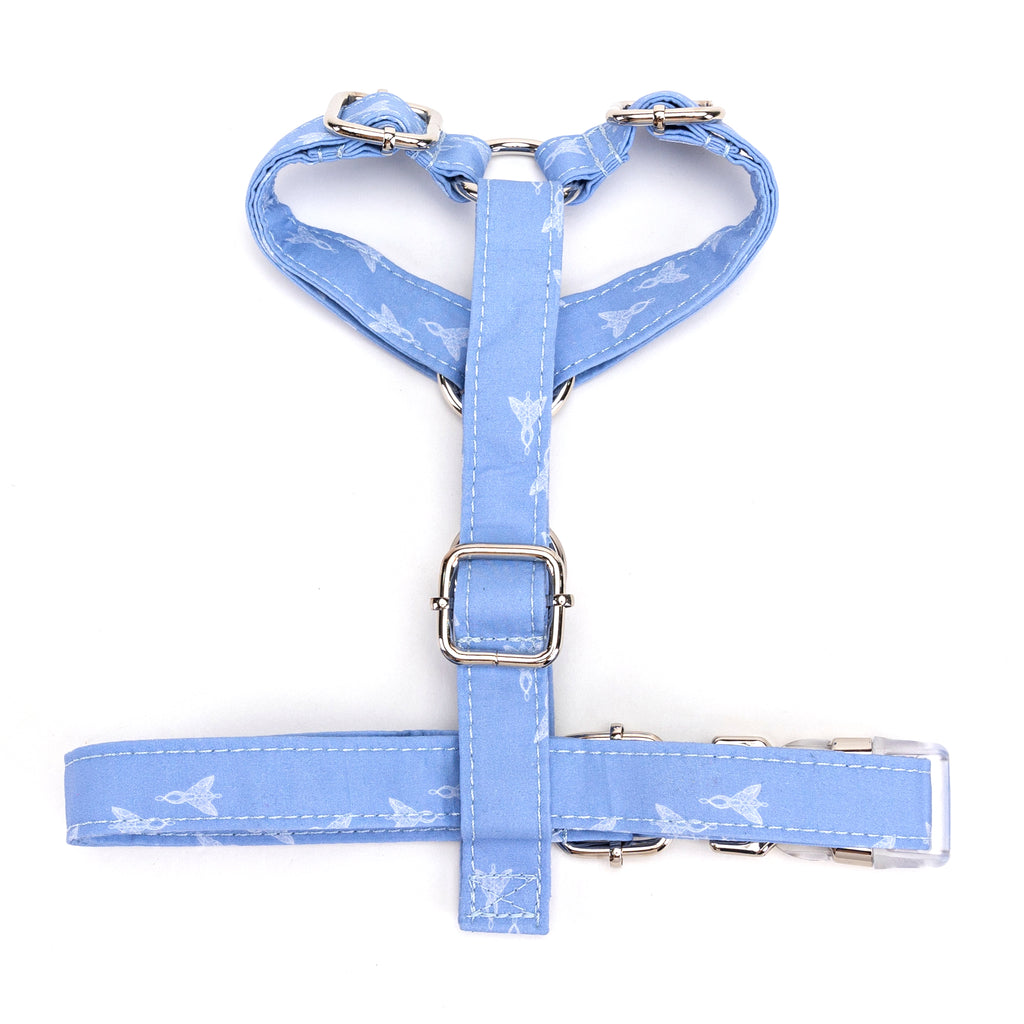 100% Cotton Adjustable No Pull Dog Harness Arwin Evenstar LOTR BOTTOM