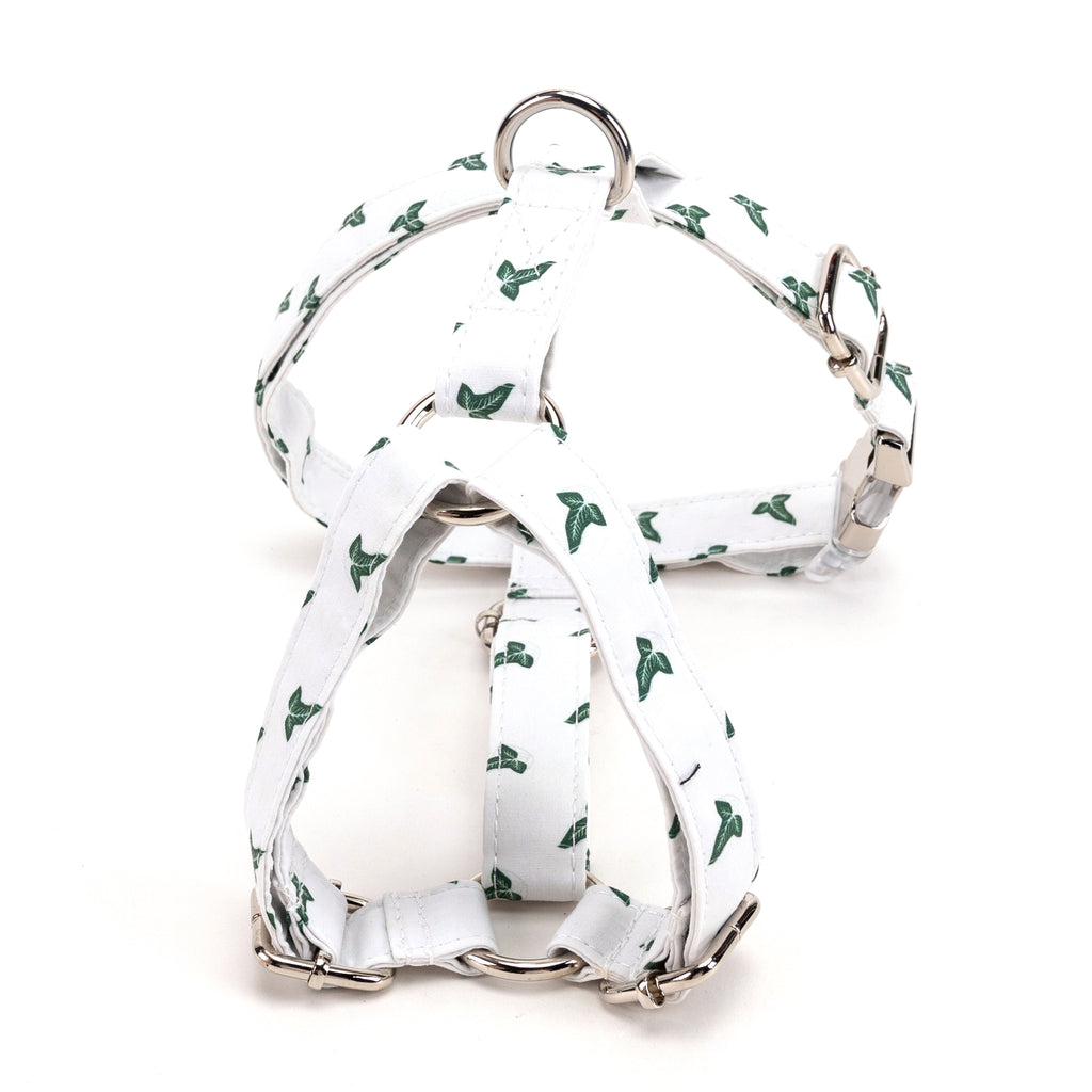 100% Cotton Adjustable No Pull Dog Harness Elven Leaf LOTR BACK