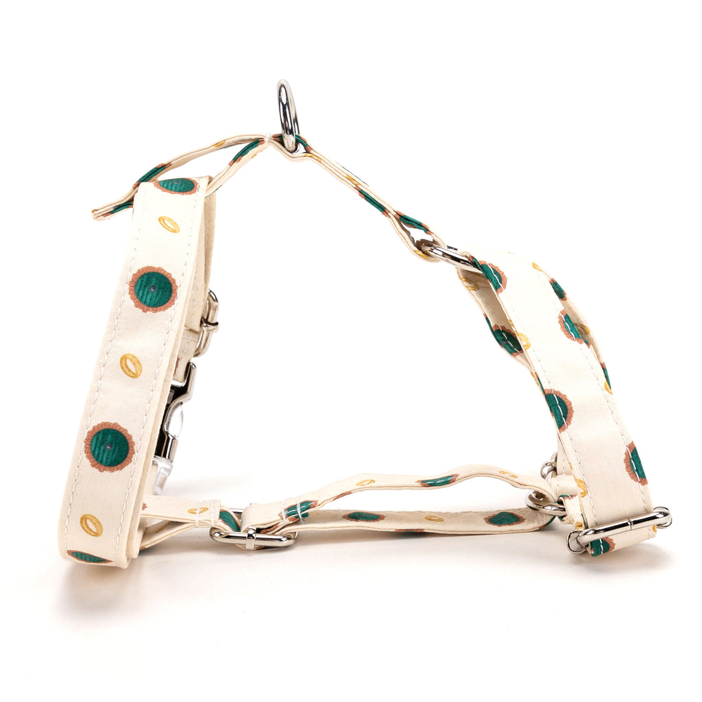 100% Cotton Adjustable No Pull Dog Harness The Hobbit LOTR MAIN