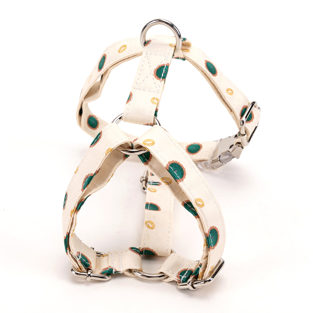 100% Cotton Adjustable No Pull Dog Harness The Hobbit LOTR BACK