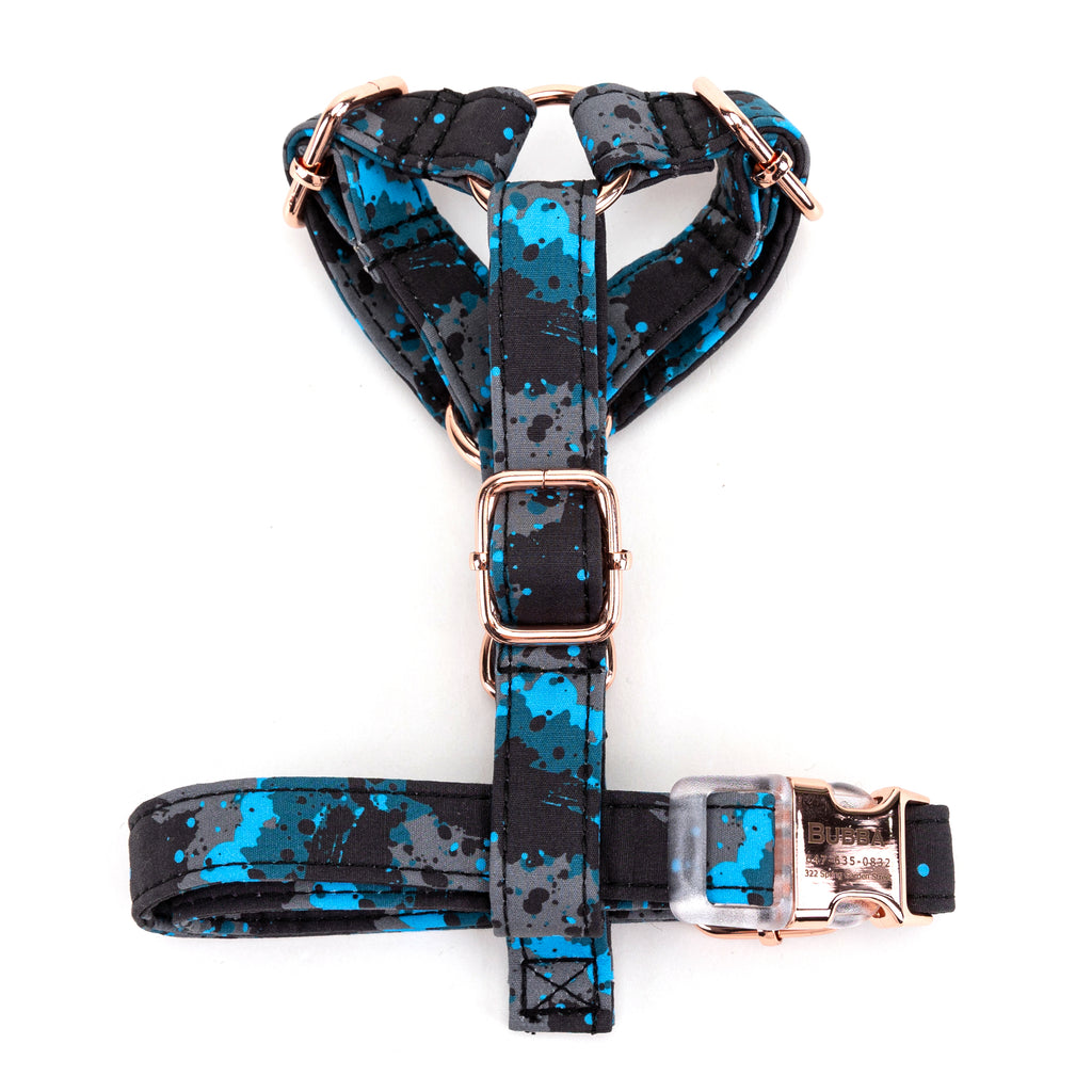 100% Cotton Adjustable No Pull Dog Harness Camouflage top