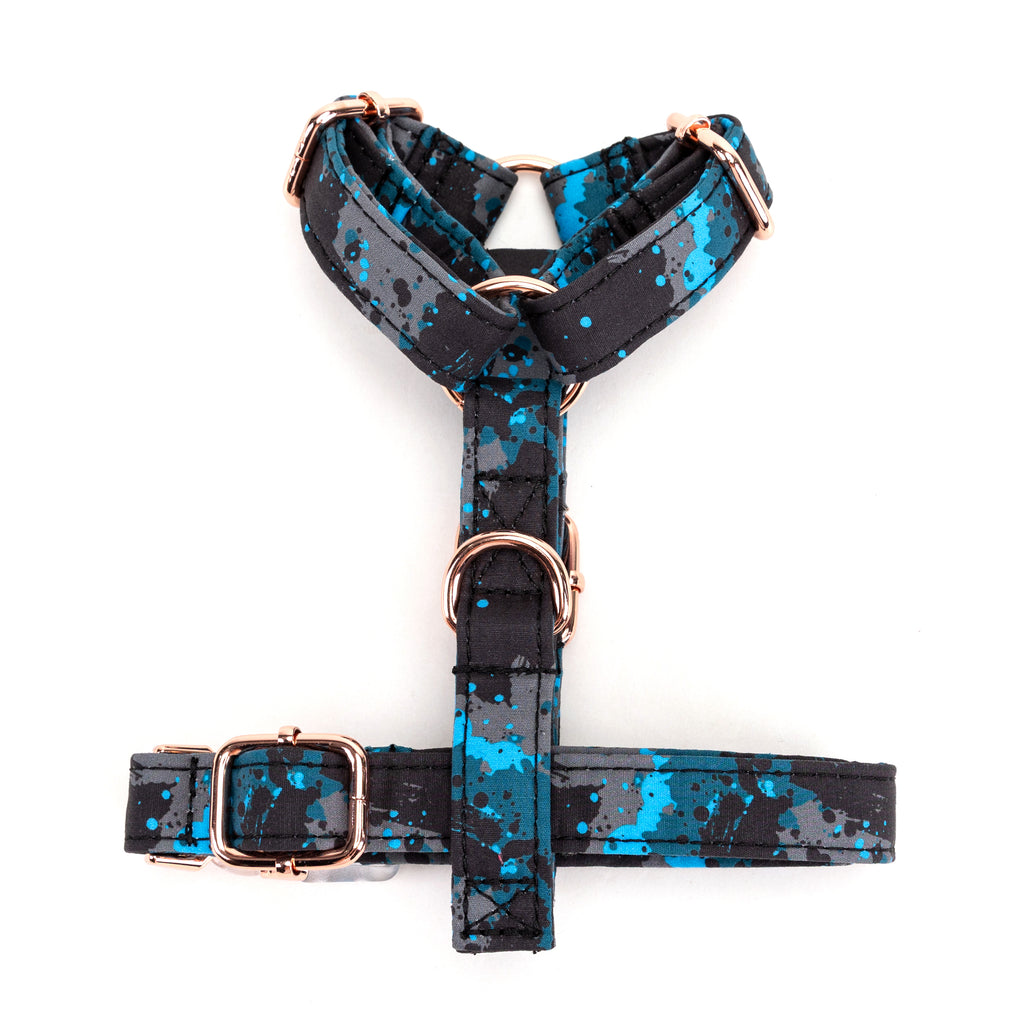 100% Cotton Adjustable No Pull Dog Harness Camouflage bottom