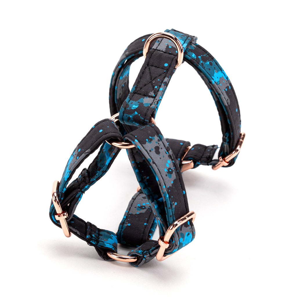 100% Cotton Adjustable No Pull Dog Harness Camouflage back