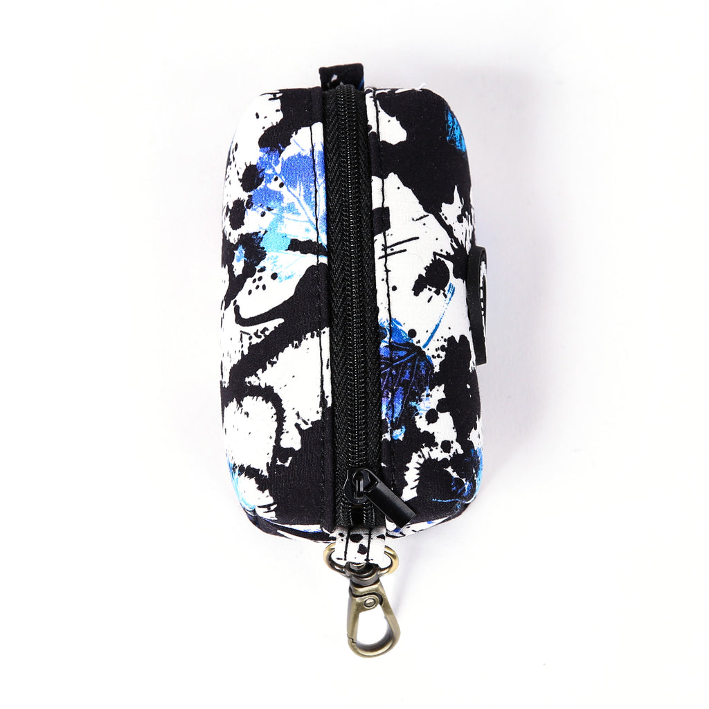 100% Cotton Dog Poop Bag Holder Brass Lotus top