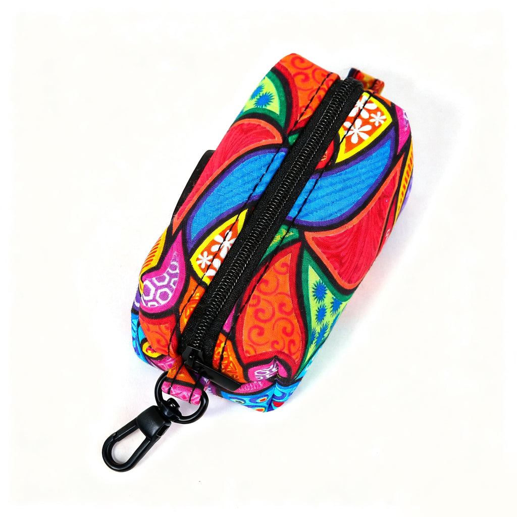 100% Cotton Dog Poop Bag Holder Black Dream Fantasy top