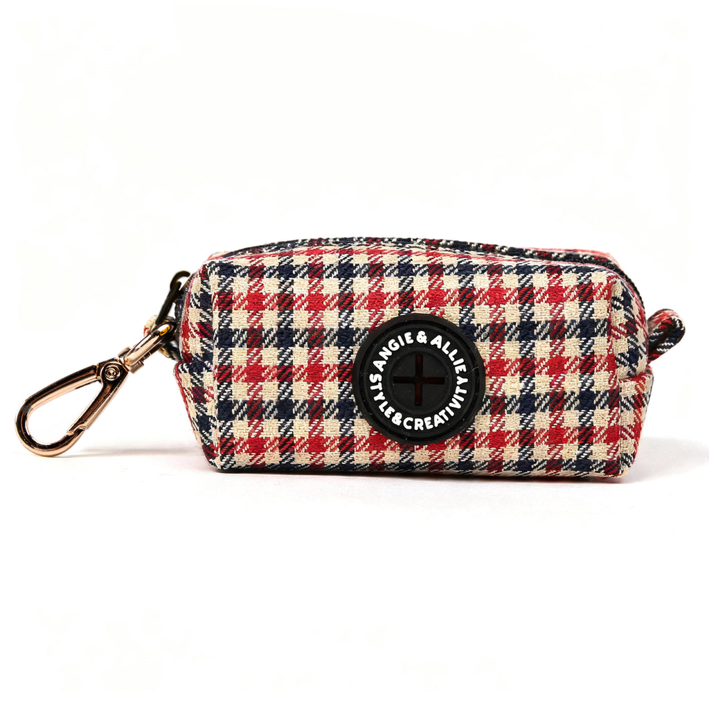 100% Cotton Dog Poop Bag Holder Gold Shepherd two Tone main