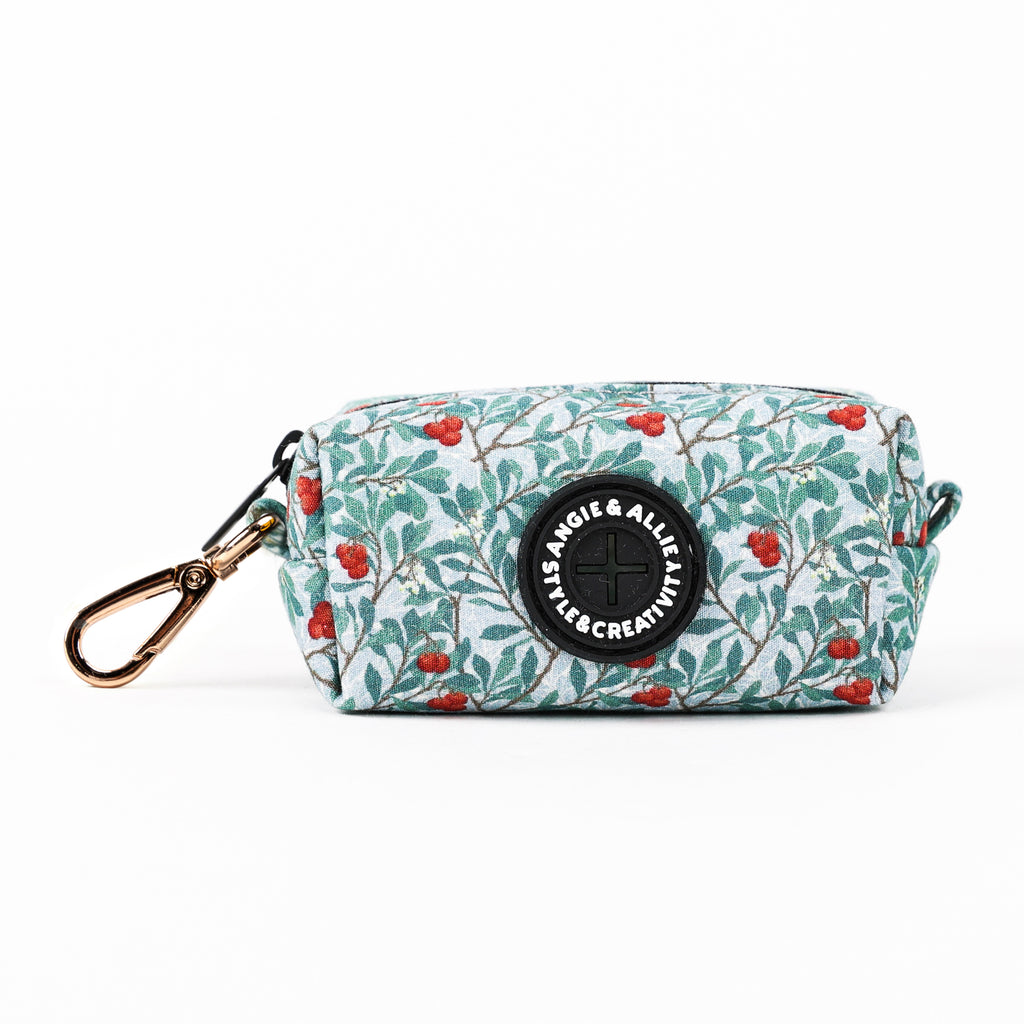 100% Cotton Dog Poop Bag Holder Gold Arbutus main