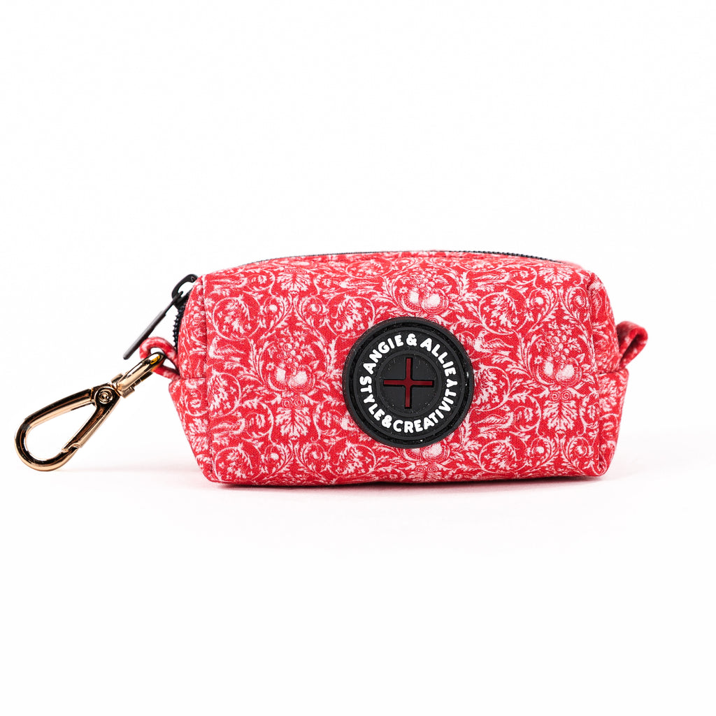 100% Cotton Dog Poop Bag Holder Gold Larkspur main