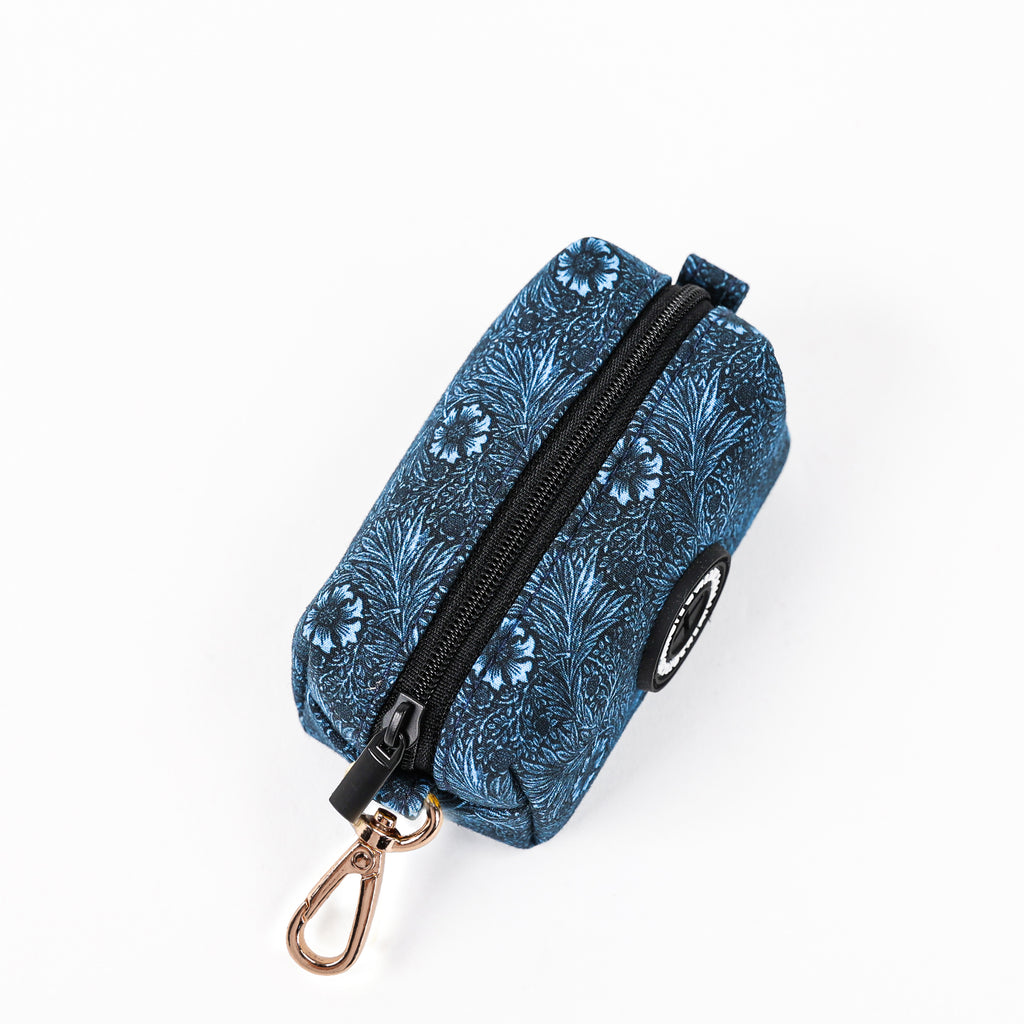 100% Cotton Dog Poop Bag Holder Gold Marigold top