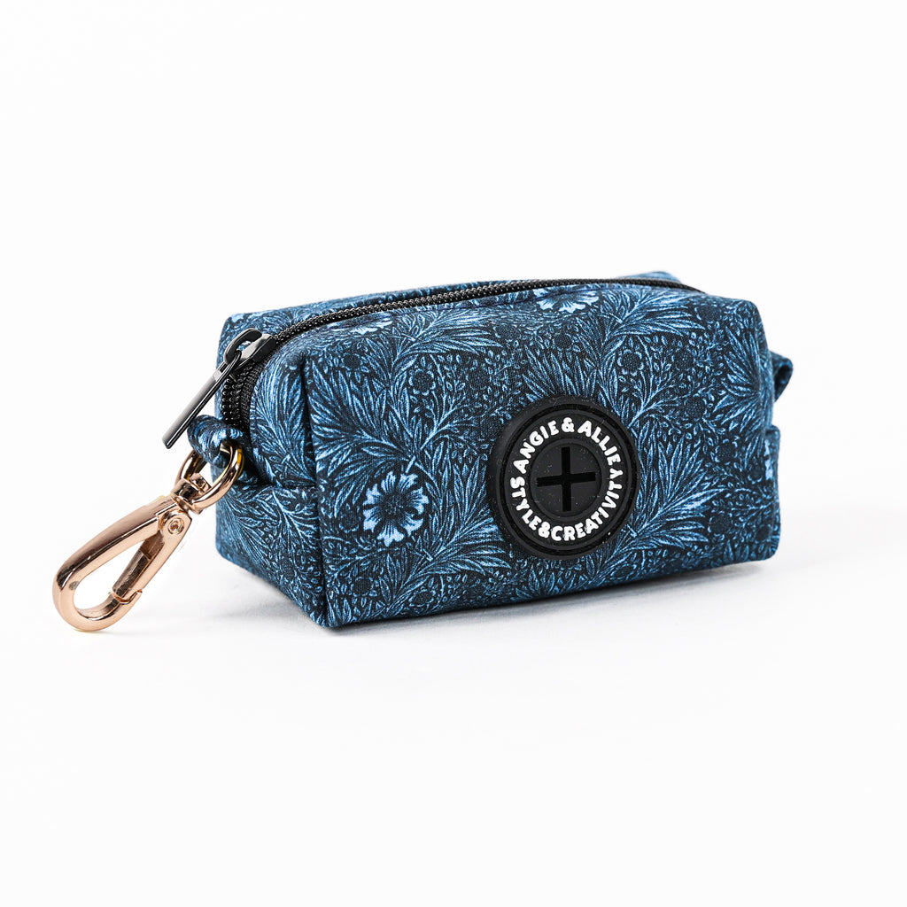 100% Cotton Dog Poop Bag Holder Gold Marigold side