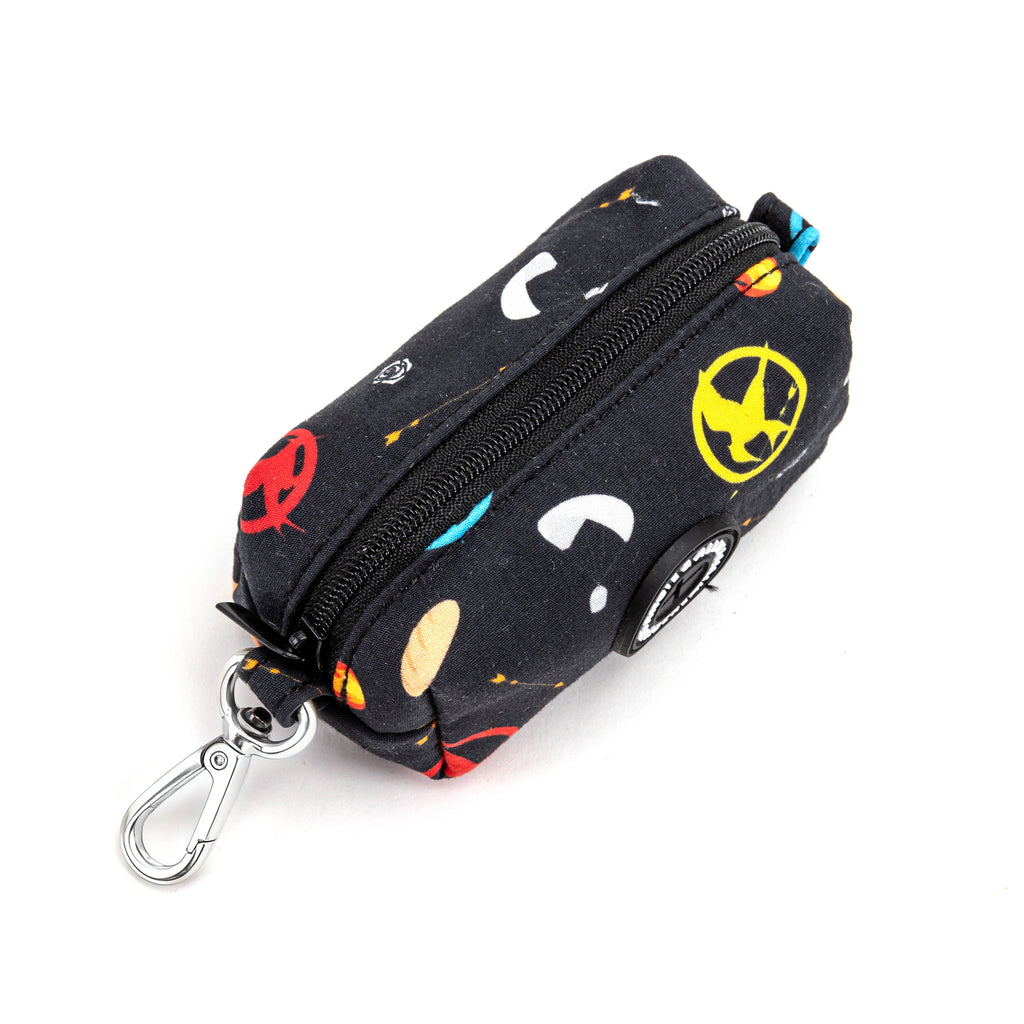 100% Cotton Dog Poop Bag Holder Silver  Hunger games top