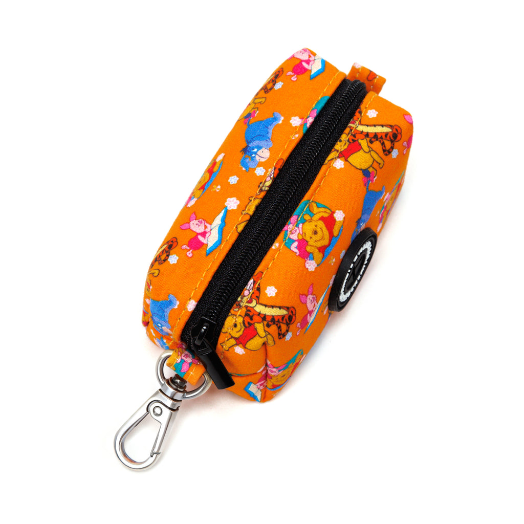  Winnie the Pooh Dog Poop Bag Holder With Silver Hardware top
