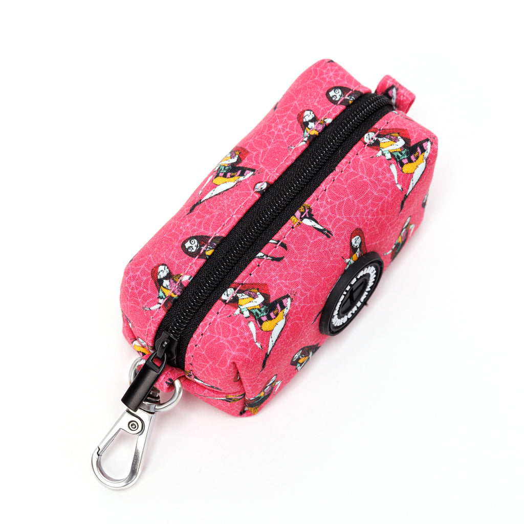 100% Cotton Dog Poop Bag Holder Silver  Sally the nightmare before Christmas top