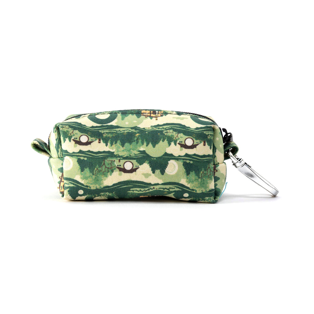 100% Cotton Dog Poop Bag Holder Silver   The Shire LOTR back