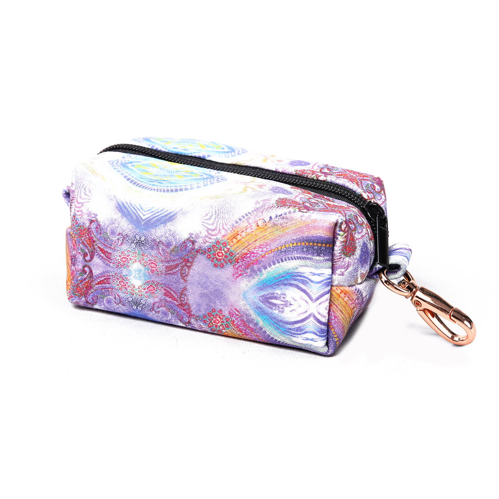  100% Cotton Dog Poop Bag Holder  Aurora side