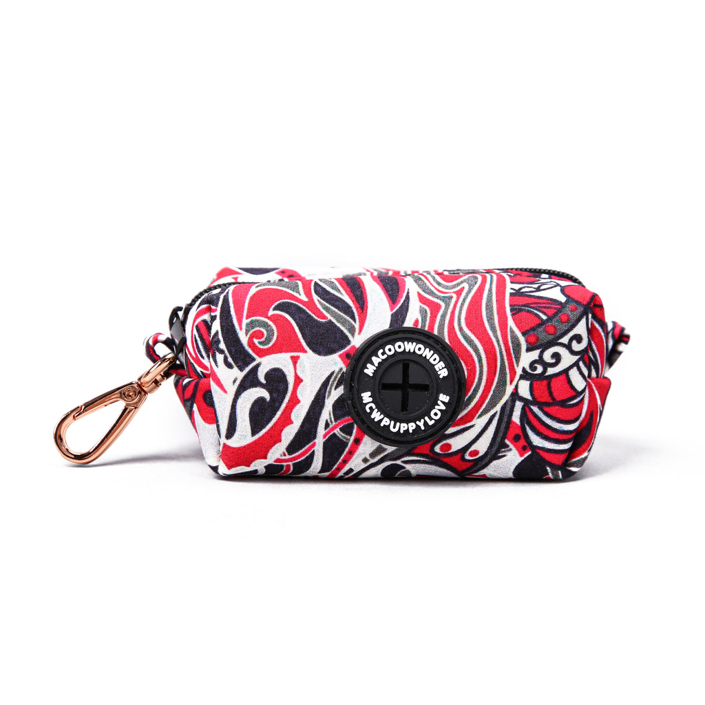 100% Cotton Dog Poop Bag Holder Impressionist main