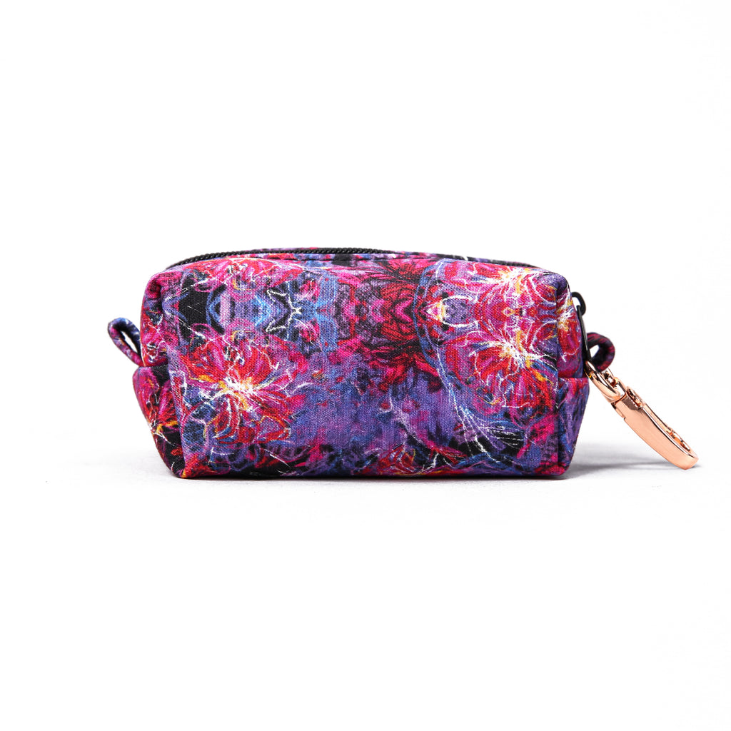 100% Cotton Dog Poop Bag Holder  Nebula back