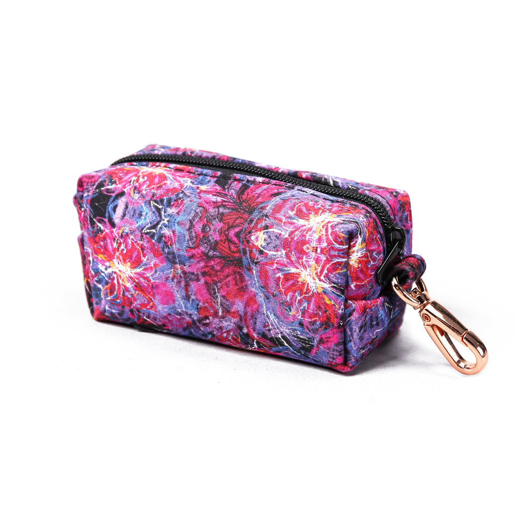 100% Cotton Dog Poop Bag Holder  Nebula side