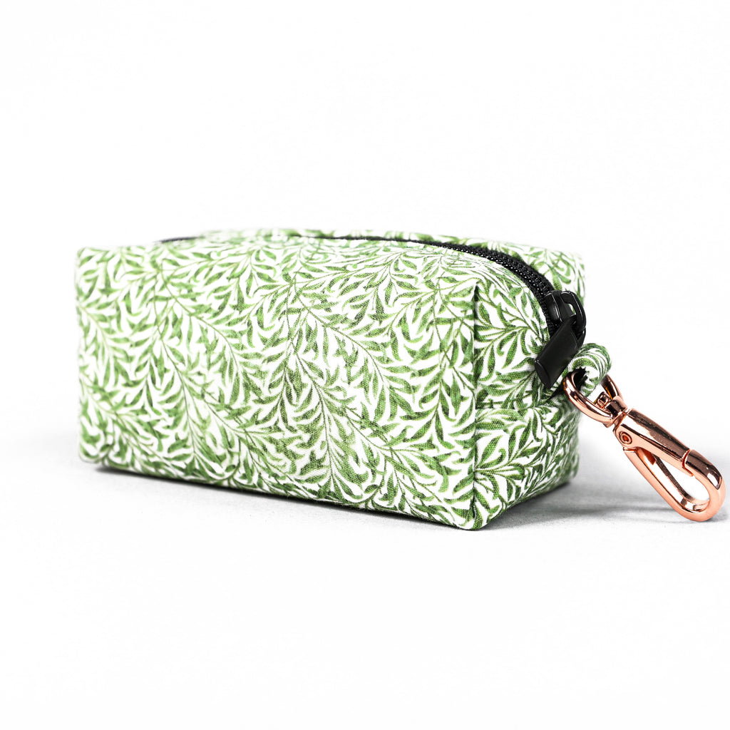 100% Cotton Dog Poop Bag Holder  Willow Bough side
