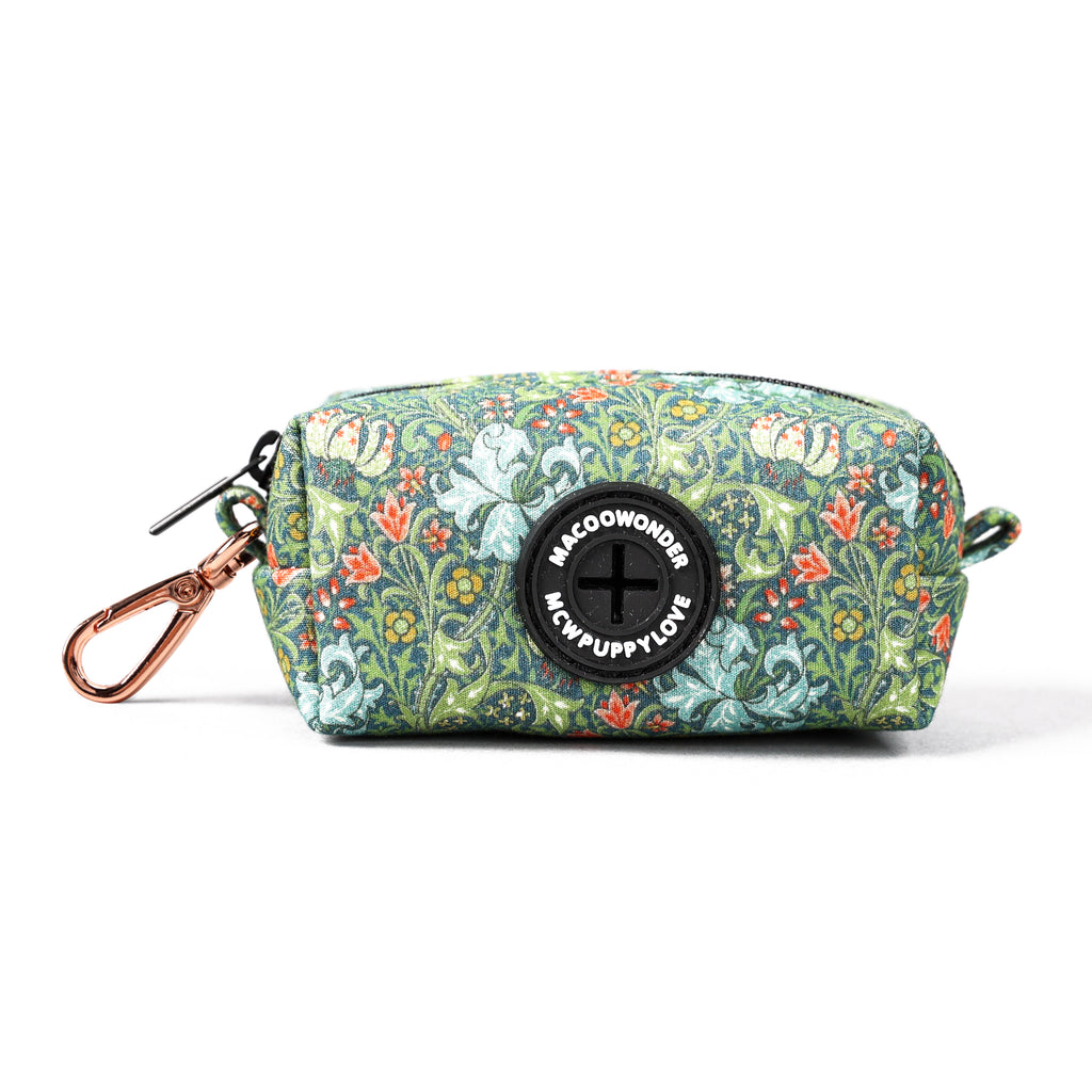100% Cotton Dog Poop Bag Holder  Golden Lily main