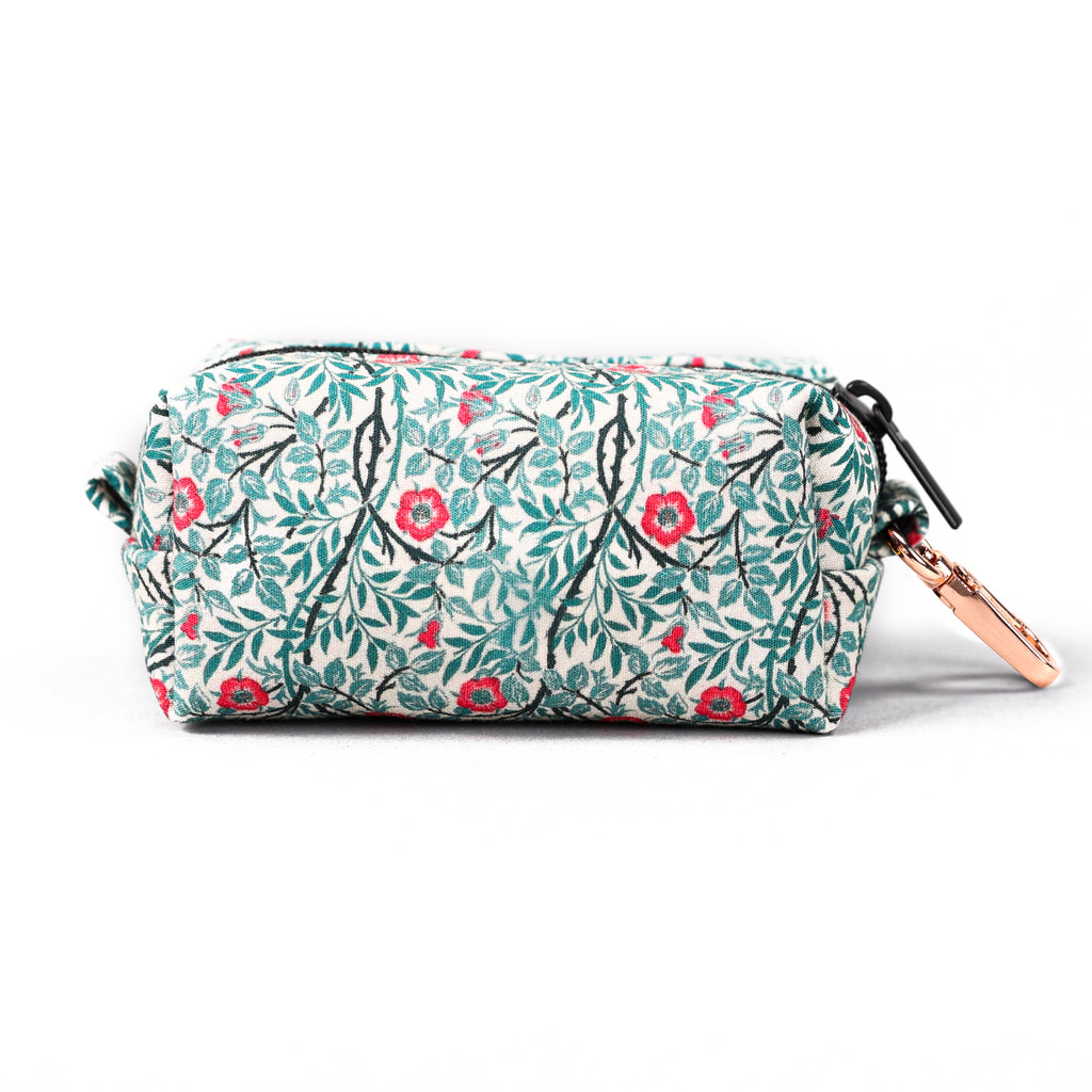 100% Cotton Dog Poop Bag Holder Sweet Briar back