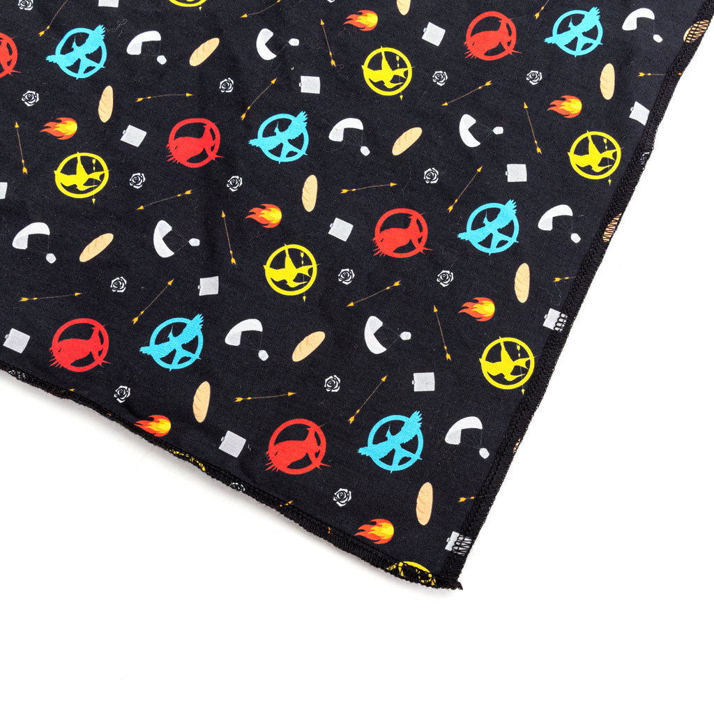Hunger games Dog Bandana (Reversible) Organic Cotton DETAIL