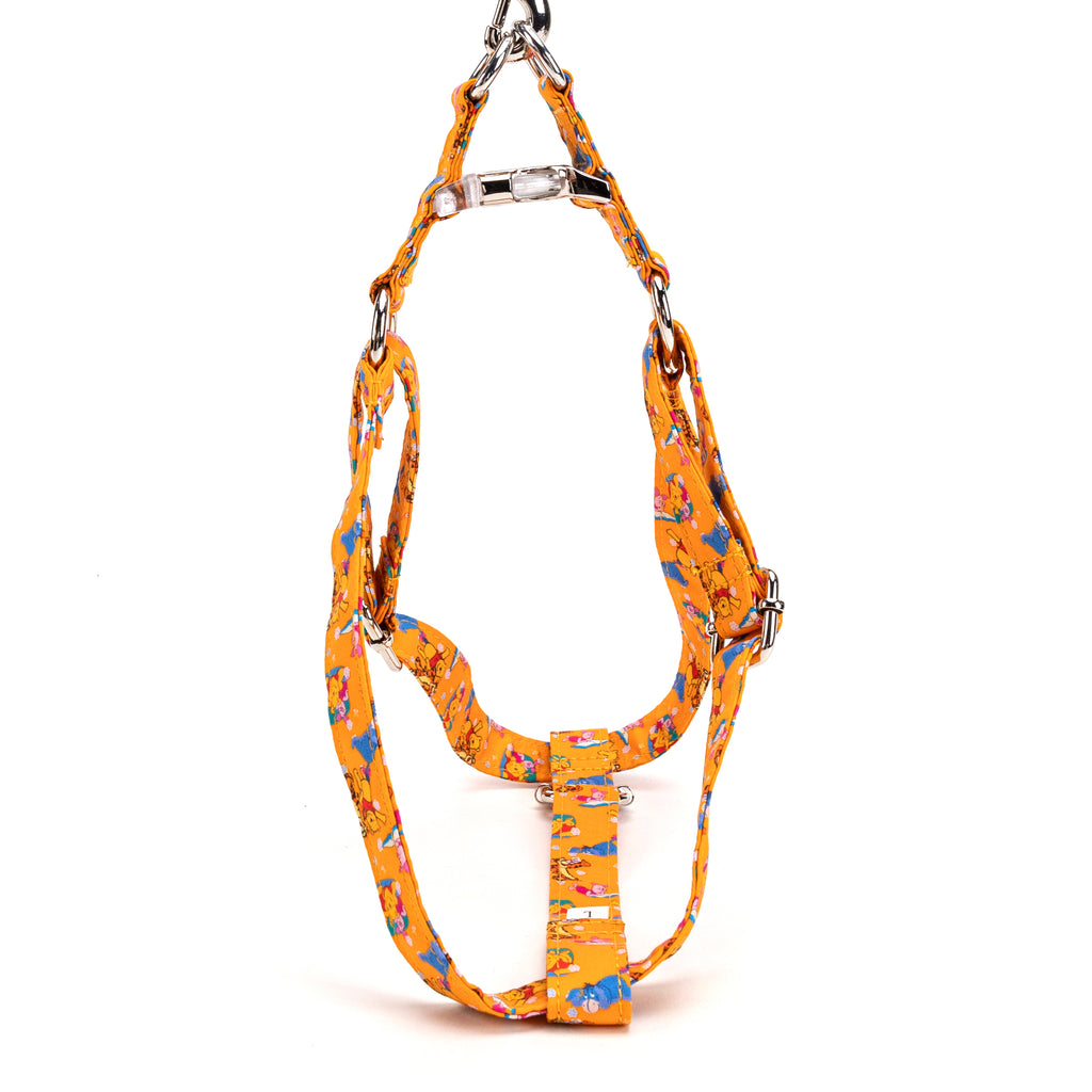 Winnie the Pooh Adjustable Step In Dog Harness Organic top