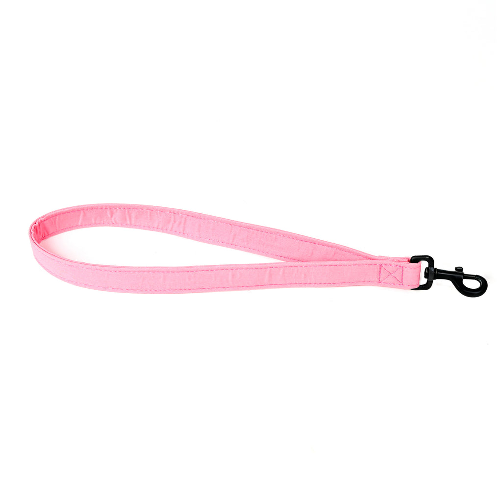 100% Cotton Adjustable Dog Lead Black  Coral main