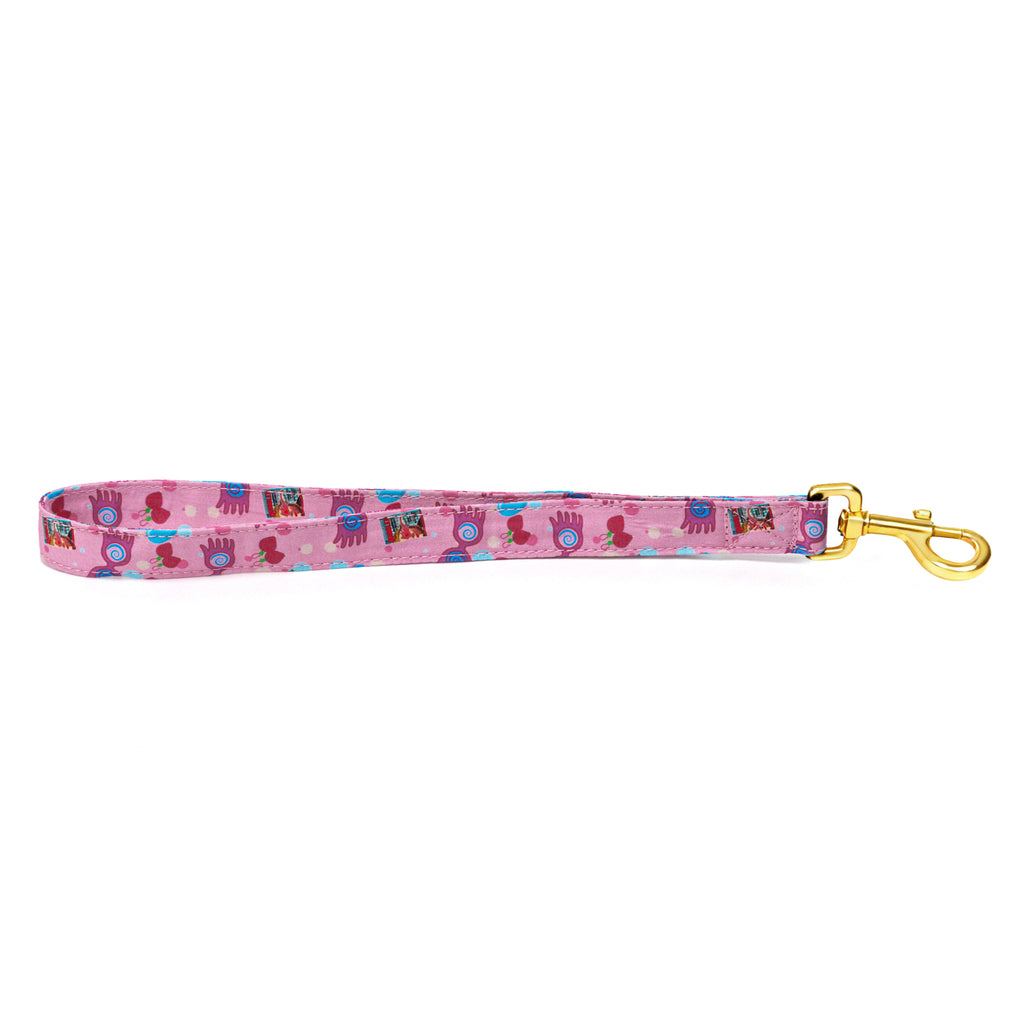 100% Cotton Adjustable Dog Lead Gold  luna lovegood main