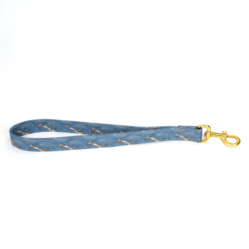 100% Cotton Adjustable Dog Lead Gold   Lumber Jack main