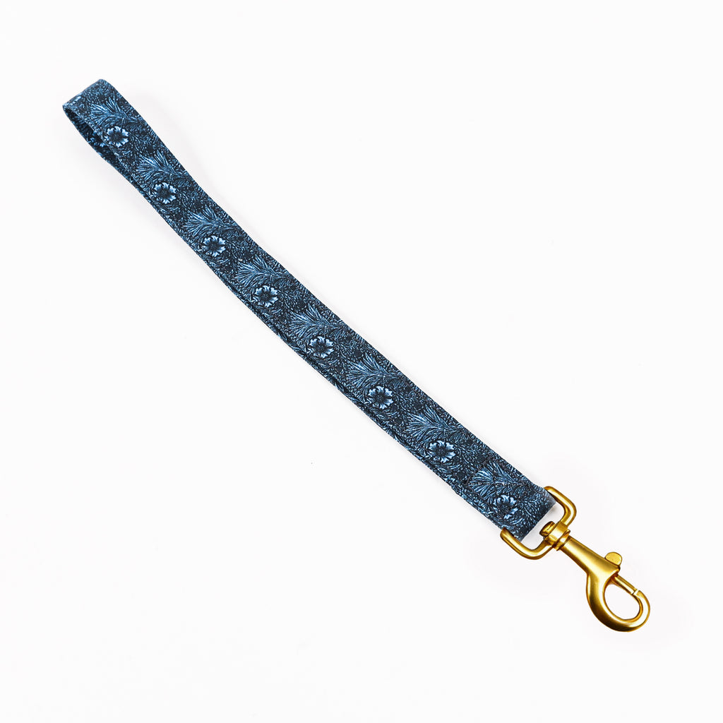 Traffic Leash 100% Cotton Hand Crafted Pet Traffic Lead  Marigold front