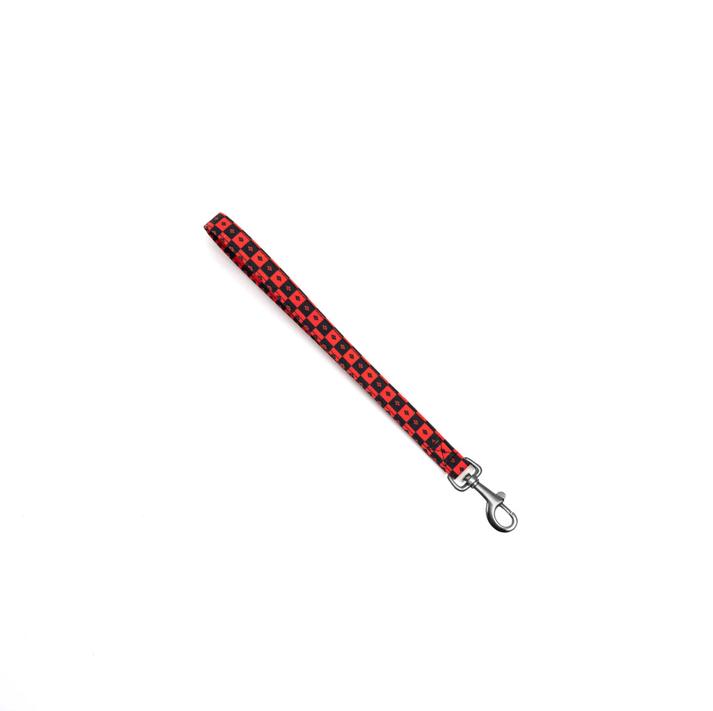 100% Cotton Adjustable Dog Lead Sliver Harley Quinn front