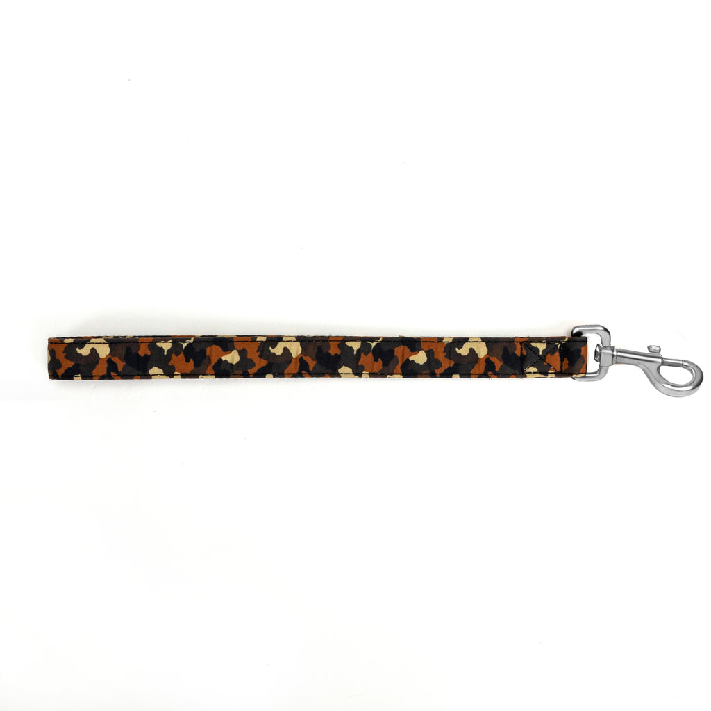 100% Cotton Adjustable Dog Lead Sliver Camo main