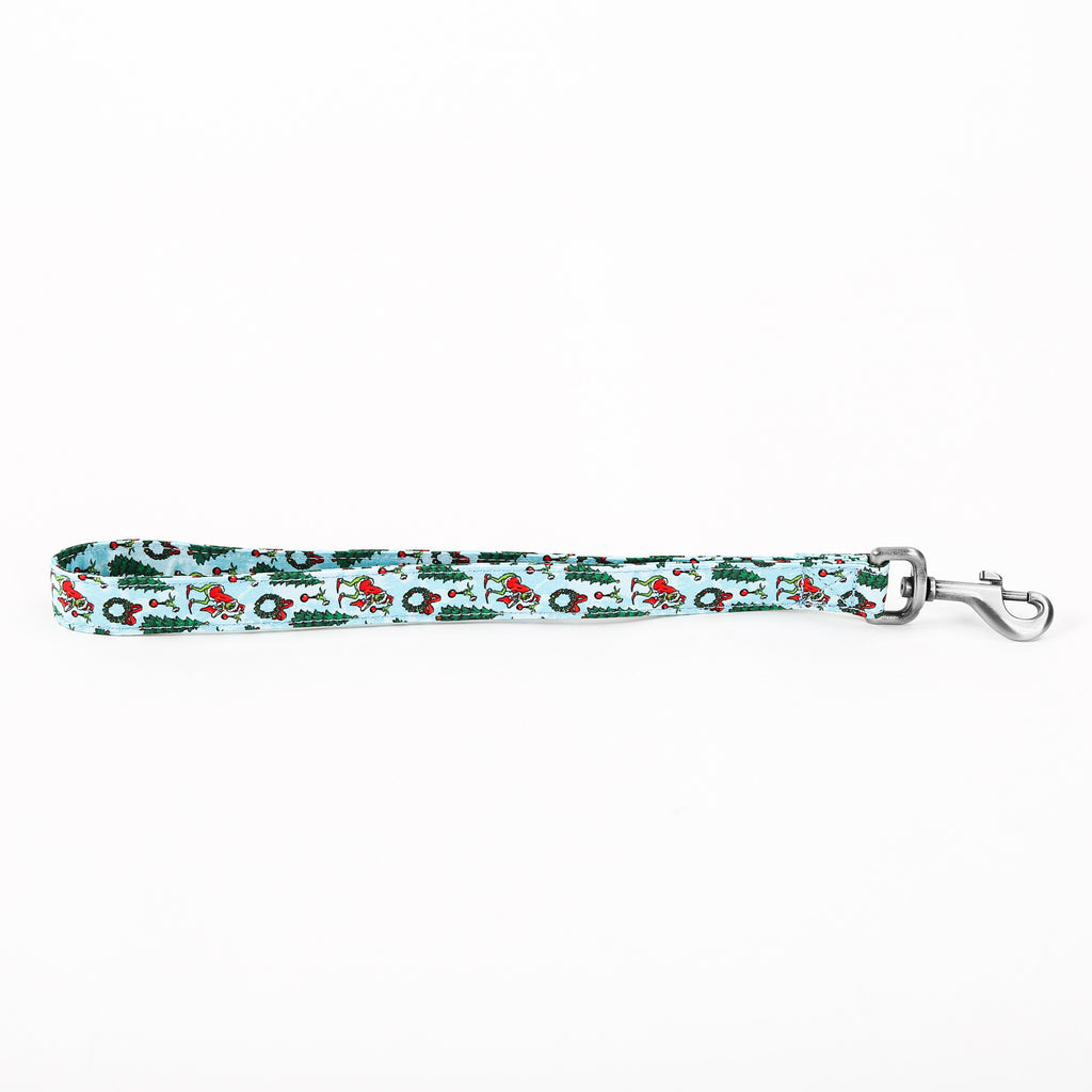 100% Cotton Adjustable Dog Lead Sliver The Grinch main