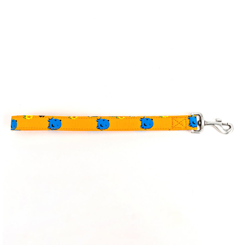 100% Cotton Adjustable Dog Lead Sliver Oswald main