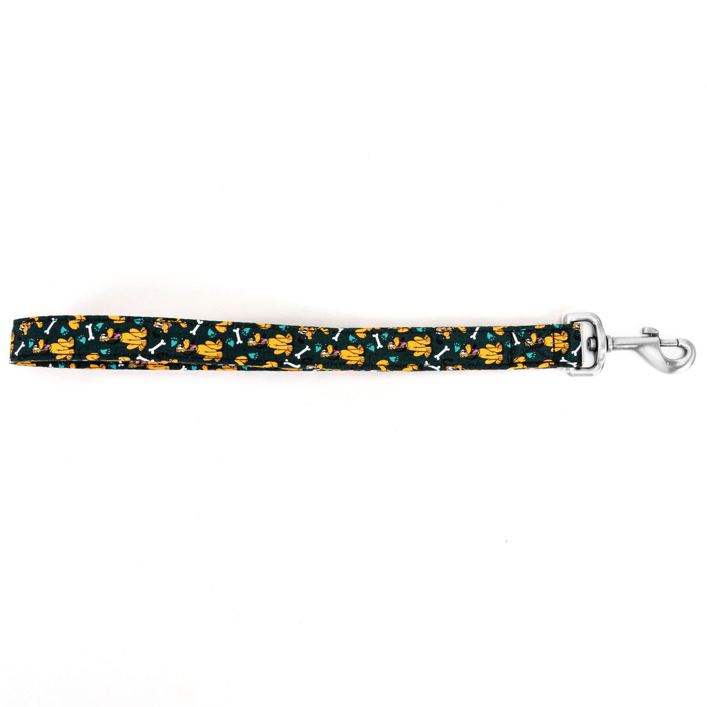 100% Cotton Adjustable Dog Lead Sliver Pluto main