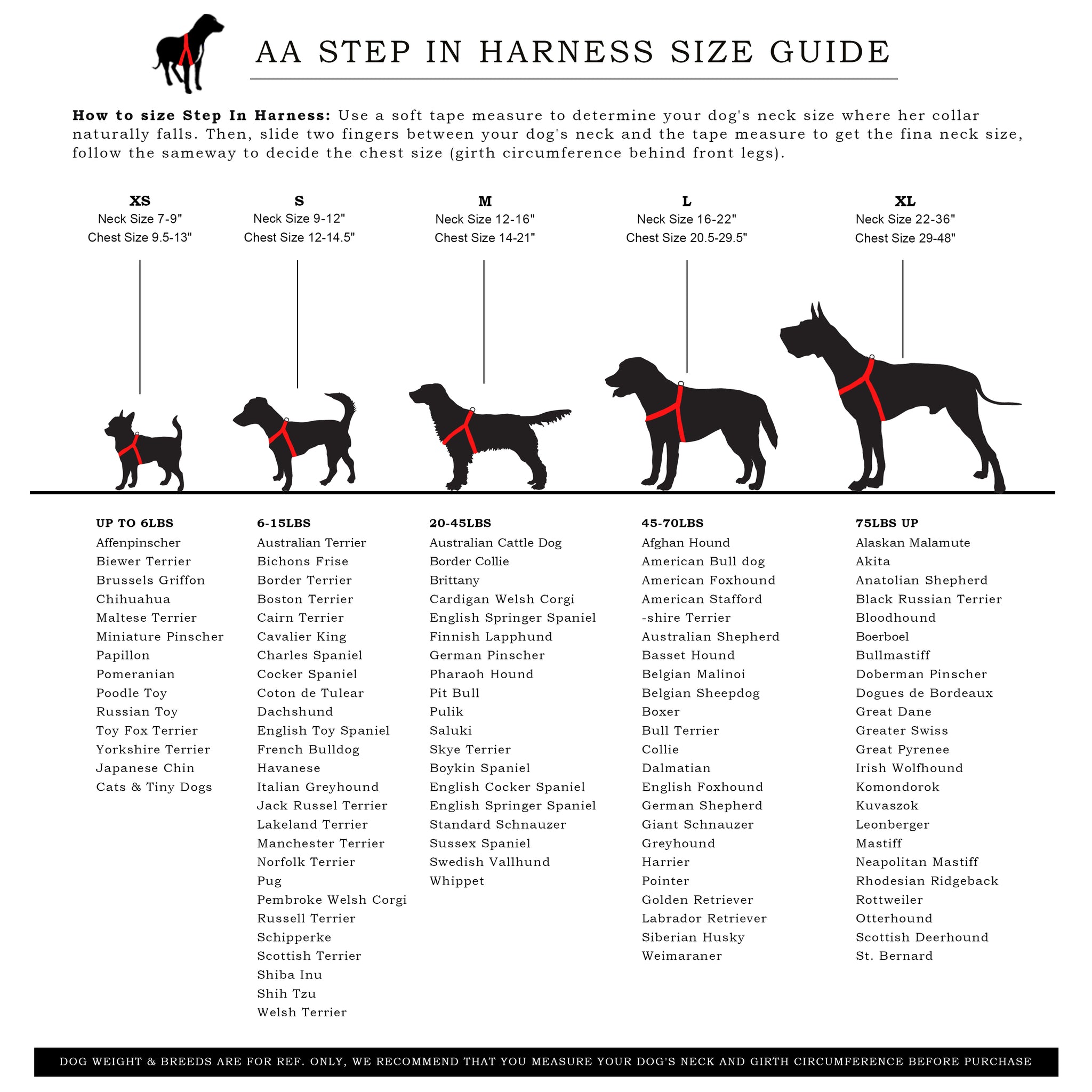 100% Cotton Adjustable Step-In Dog Harness Black- Puppy Paws